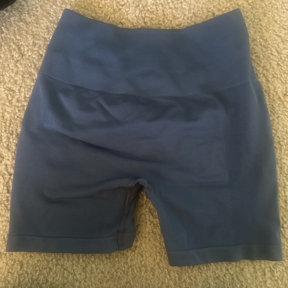 Alphalete Women's Navy Bike Shorts